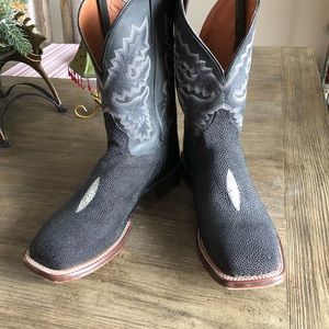 Dan Post exotic stingray boots